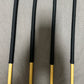 No Knot / Knotless Dragon Canes Set of 4 - 90 - 92 cms L & 10 - 13.5 mm D - BLACK Paracord Handles - Stripewell Canes