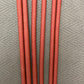 Thick and Thuddy Dragon Canes / Judicial Punishment Canes / BDSM Canes Set of 6  - 115 cms Length - BRICK RED Paracord Handles - Stripewell Canes