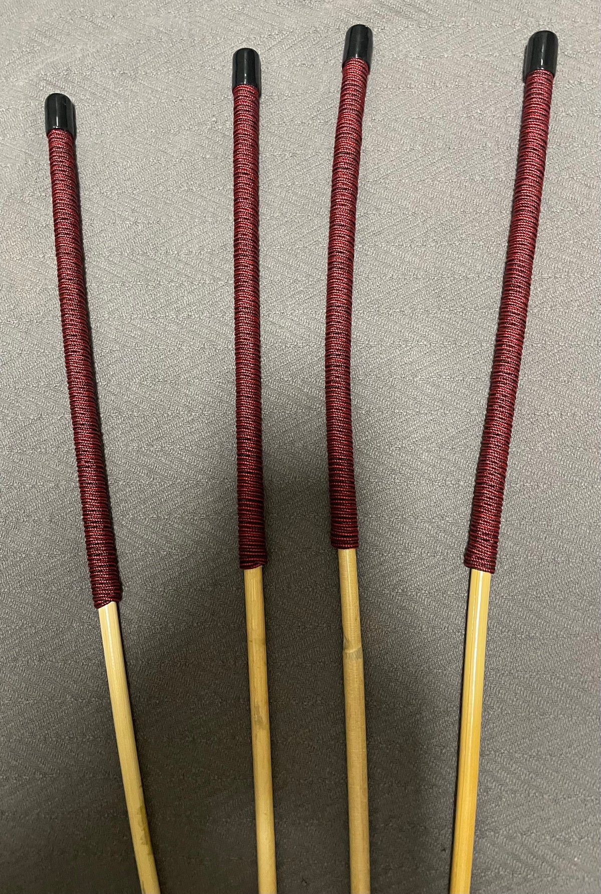 Cane Sborate Set of 4 Kooboo Rattan Punishment canes LIQUORICE Handles