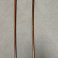 No Knot Smoked Dragon Canes / Knotless Smoked Dragon Canes Set of 2  - 90 - 92 cms length - BURGUNDY Paracord Handles - Stripewell Canes