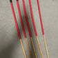 Smoked Dragon Canes / Dark Dragon Canes / Punishment Canes / BDSM Canes Set of 5 Canes - 100 cms Length - RED Paracord Handles - Stripewell Canes
