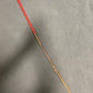 Singapore Prison Cane / Judicial Punishment Cane / Smoked Dragon Cane Version - 115 - 120 cms Length & 13 - 13.5 mm Diameter - RED Kangaroo Leather Handle