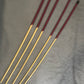 No Knot Dragon Canes / Ultimate Dragon Cane / Knotless Rattan Cane / BDSM Rattan Cane Set of 5 Canes - 95 cms length - Burgundy Paracord Handles
