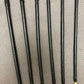 Professional Dominatrix Signature Set of 6 Natural Dragon Canes - 100 cms Length & 7 -12.5 mm D - Roo Leather Handles - Coated Finish - Stripewell Canes