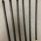 Professional Dominatrix Signature Set of 6 Natural Dragon Canes - 100 cms Length & 7 -12.5 mm D - Roo Leather Handles - Coated Finish - Stripewell Canes