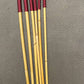 Six of the Best Set of 6 Dragon Canes / School Canes / BDSM Canes - 90 cms L & 7.5 - 12.5 mm D - Burgundy / Brown Handles - Stripewell Canes