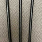 Set of 3 No Knot Natural Dragon Canes / School Canes / Whipping Canes - NO KNOT PRO SET - 100 cms Length -  BLACK Kangaroo Leather Handles - Stripewell Canes