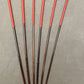 Smoked Dragon Cane Set of 6  - Punishment Cane / Dominatrix Cane / Whipping Canes  - 95 - 100 cms - Paracord Handles - Stripewell Canes