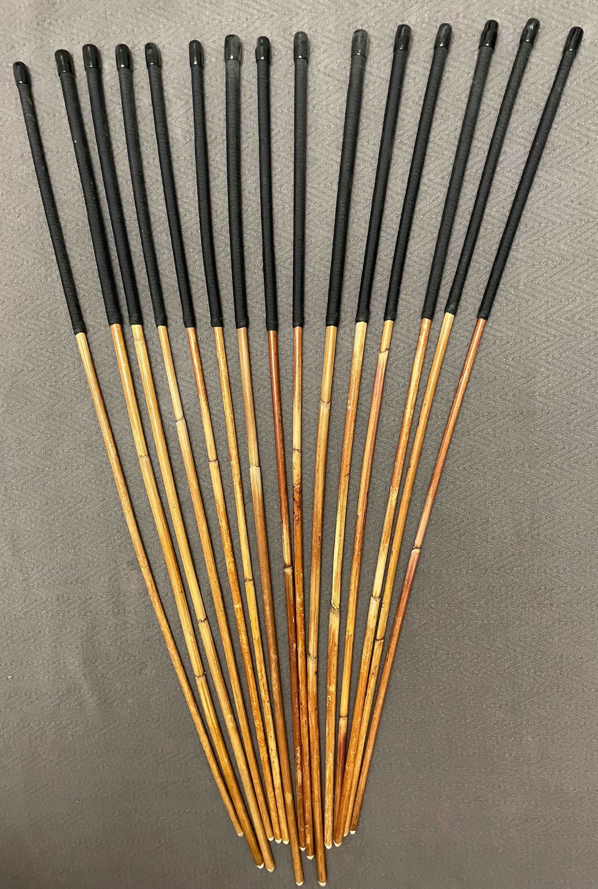 Set of 15 Dragon Canes SALES SPECIAL Black Paracord Handles