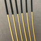 No Knot Dragon Canes / Ultimate Dragon Cane / Knotless Rattan Cane / Spanking BDSM Rattan Cane Set of 6 - 83 cms length - Black Paracord Handles