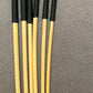 No Knot Dragon Canes / Ultimate Dragon Cane / Knotless Rattan Cane / Spanking BDSM Rattan Cane Set of 6 - 83 cms length - Black Paracord Handles