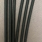 NO KNOT Dragon Canes / Knotless Dragon Canes / Whipping Canes Set of 6  - 82/84 cms Length - NO KNOT PREMIUM SET  - BLACK Paracord Handles