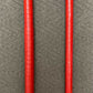 Dressage Whip Style Pair of Natural Dragon Canes / School Canes / Punishment Canes / Horse Whip Canes - PRO SET - 100/105 cms Length - BLACK/RED Kangaroo Leather Handles - Stripewell Canes