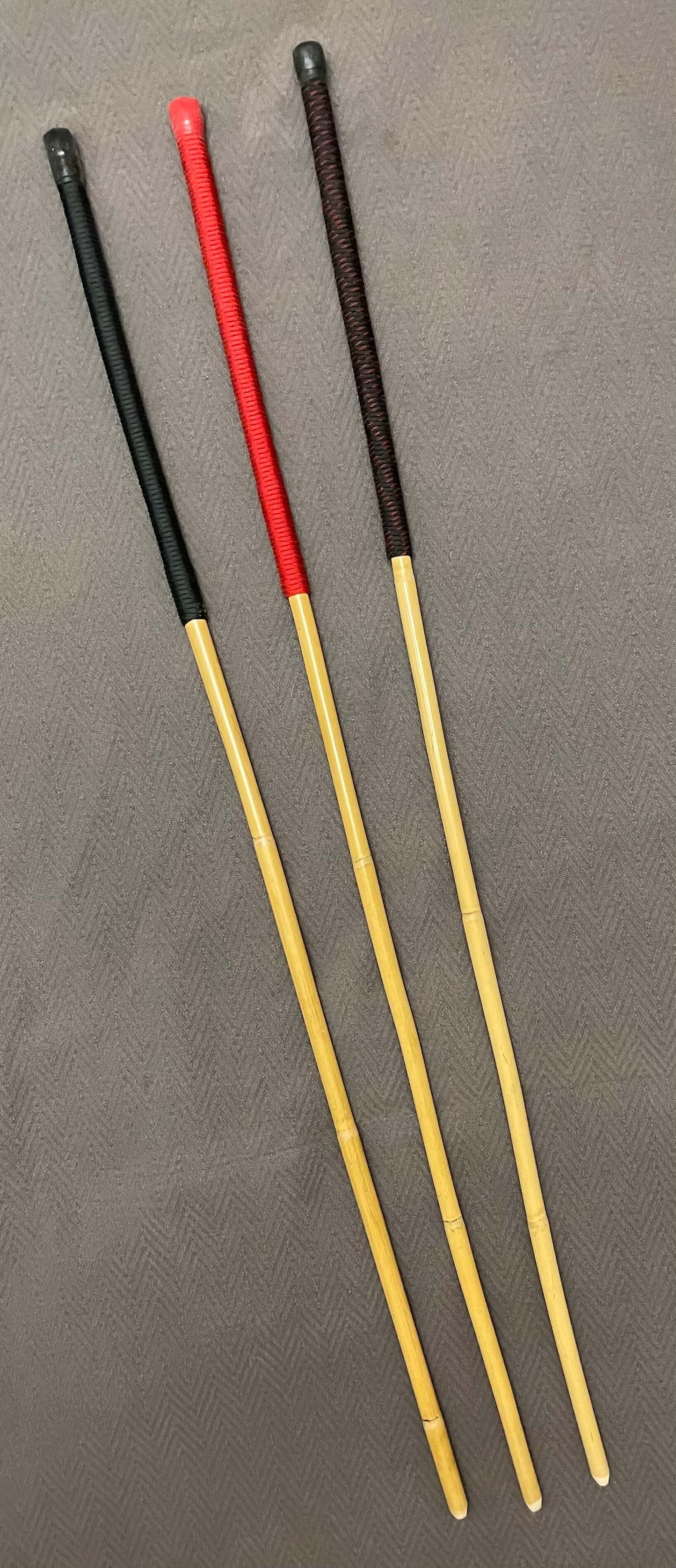 Singapore Prison Cane / Judicial Punishment Cane / Rattan Cane - Malacca Rattan - 120 cms Length - 12.5 - 14 mm or 15 - 16 mm - 2 Variants