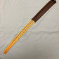 Set of 4 Thick and Thuddy Natural Dragon Rattan Canes / School Canes / Whipping Canes - THICK AND THUDDY SET - 100 cms Length - BROWN Handles - Stripewell Canes