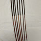 Smoked Dragon Cane Set of 6  - Punishment Cane / Dominatrix Cane / Whipping Canes  - 95 - 100 cms - Paracord Handles - Stripewell Canes