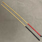 Natural Dragon Rattan Punishment Canes  / School Canes / Whipping Canes - 4 Variants - BLACK/RED Handles - Stripewell Canes