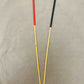 Natural Dragon Rattan Punishment Canes  / School Canes / Whipping Canes - 4 Variants - BLACK/RED Handles - Stripewell Canes