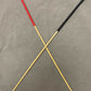 Natural Dragon Rattan Punishment Canes  / School Canes / Whipping Canes - 4 Variants - BLACK/RED Handles - Stripewell Canes